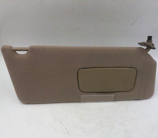 2002-2006 Toyota Camry Passenger Sun Visor Sunvisor Gray OEM A03B33047