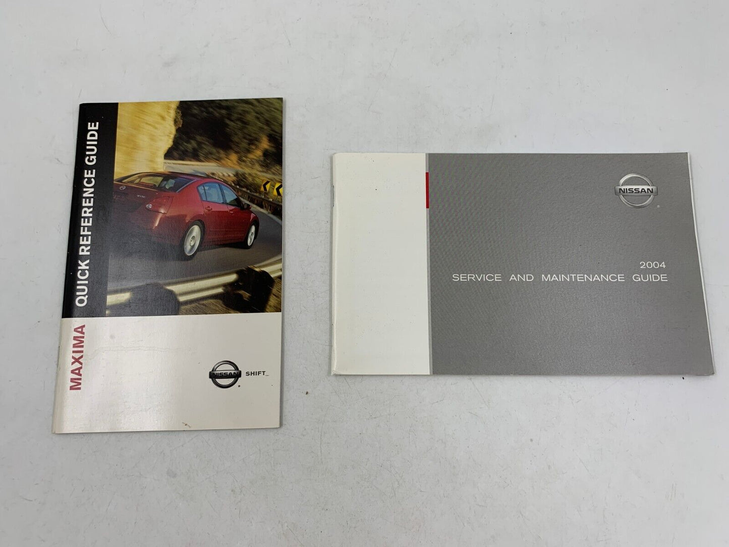 2004 Nissan Maxima Owners Manual Handbook Set with Case OEM A03B48072