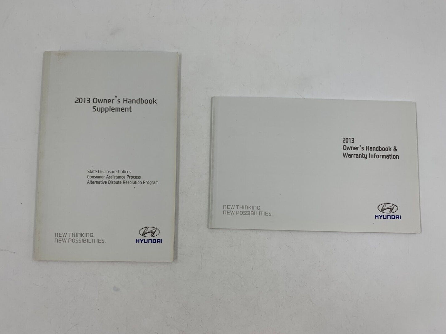 2013 Hyundai Sonata Owners Manual Handbook Set with Case OEM A03B38056