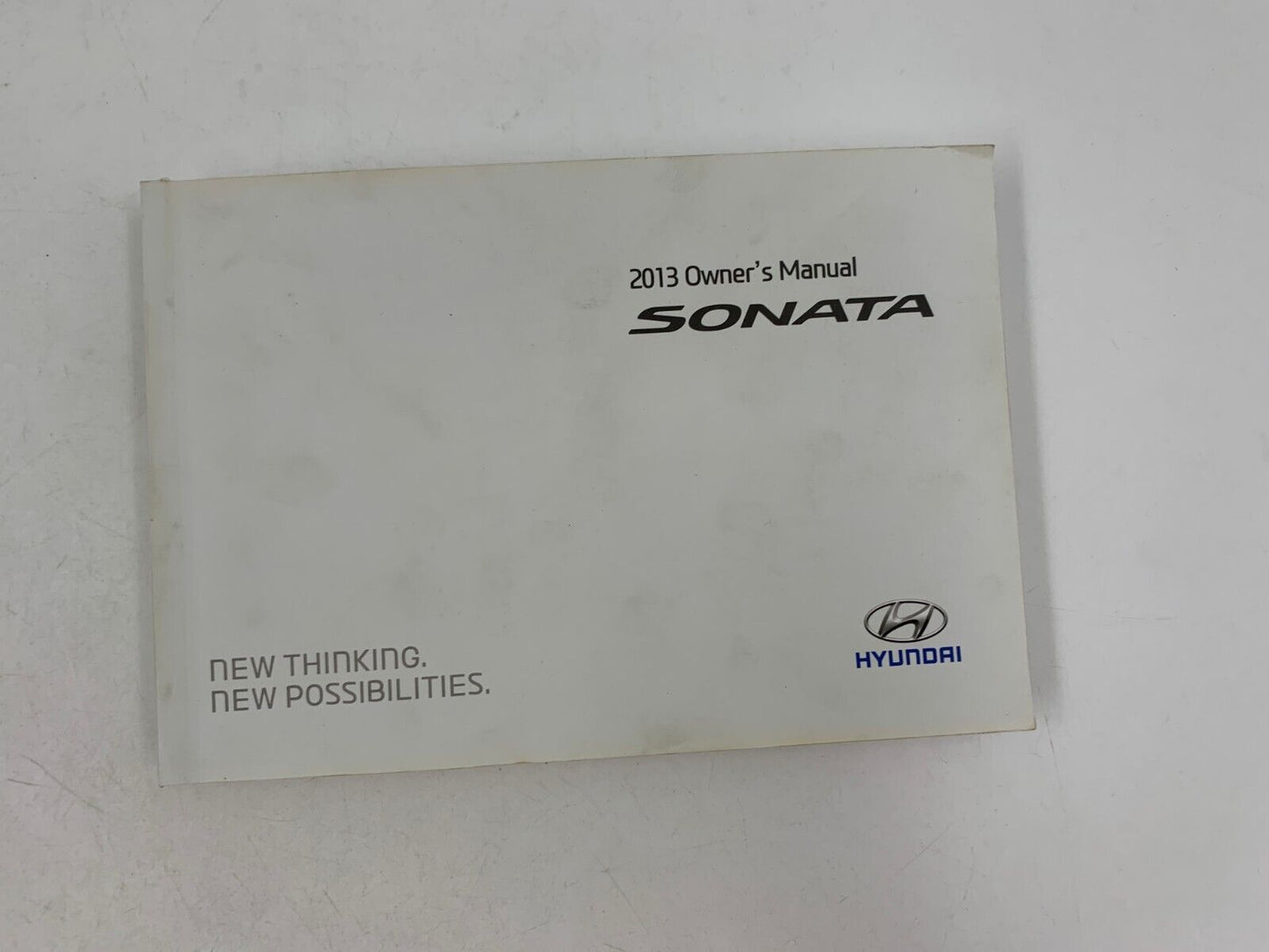 2013 Hyundai Sonata Owners Manual Handbook Set with Case OEM A03B38056