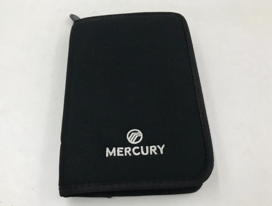 Mercury Owners Manual Handbook Case Only OEM B02B50021