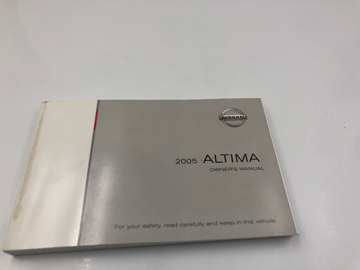 2005 Nissan Altima Owners Manual Handbook Set with Case OEM A02B28035