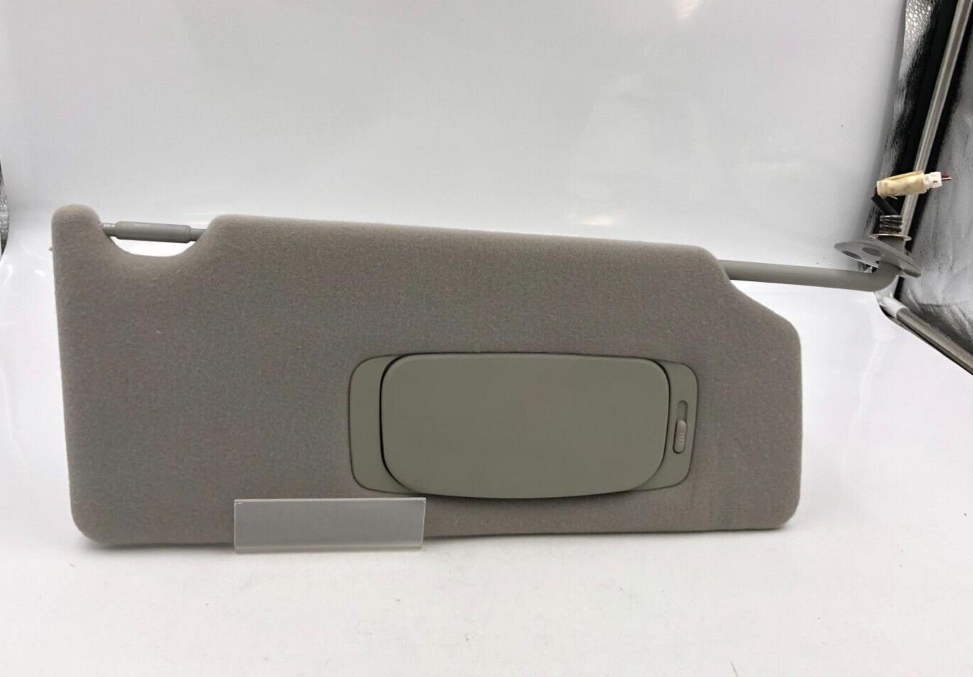 2005-2012 Toyota Avalon Passenger Visor Sunvisor Gray Illuminated OEM D03B48066