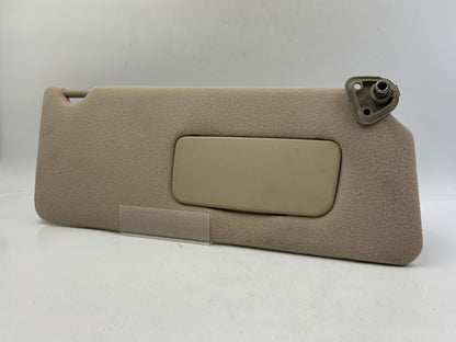 2002-2004 Toyota Camry Passenger Sun Visor Sunvisor Beige OEM C03B02031