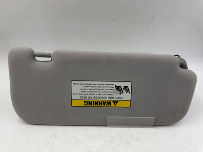 2012-2017 Hyundai Azera Driver Sun Visor Sunvisor Gray Illuminated OEM B02B14046