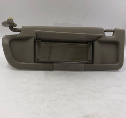 2006-2011 Honda Civic Driver Sun Visor Sunvisor Gray OEM B02B14047