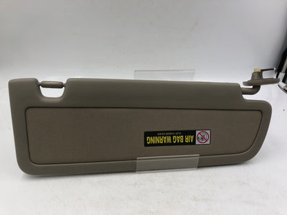 2006-2011 Honda Civic Driver Sun Visor Sunvisor Gray OEM B02B14047