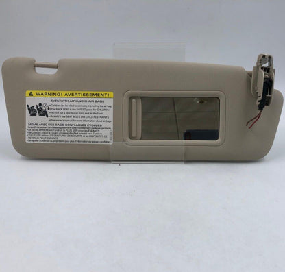 2010-2017 Audi A5 Passenger Sun Visor Sunvisor Beige Illuminated OEM B03B27020