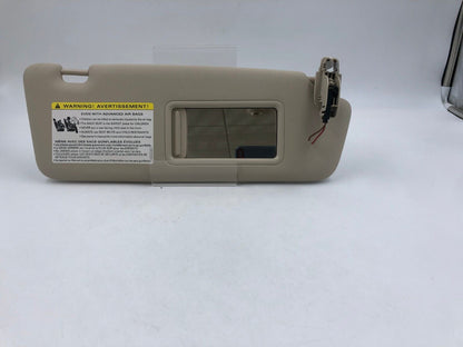 2010-2017 Audi A5 Passenger Sun Visor Sunvisor Beige Illuminated OEM B03B27020