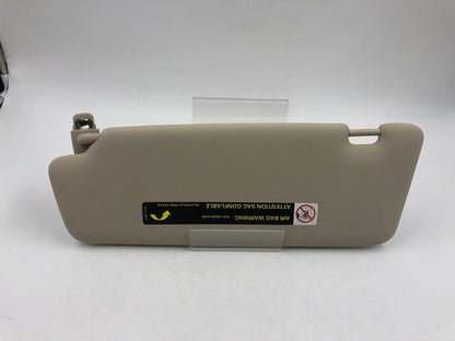 2010-2017 Audi A5 Passenger Sun Visor Sunvisor Beige Illuminated OEM B03B27020