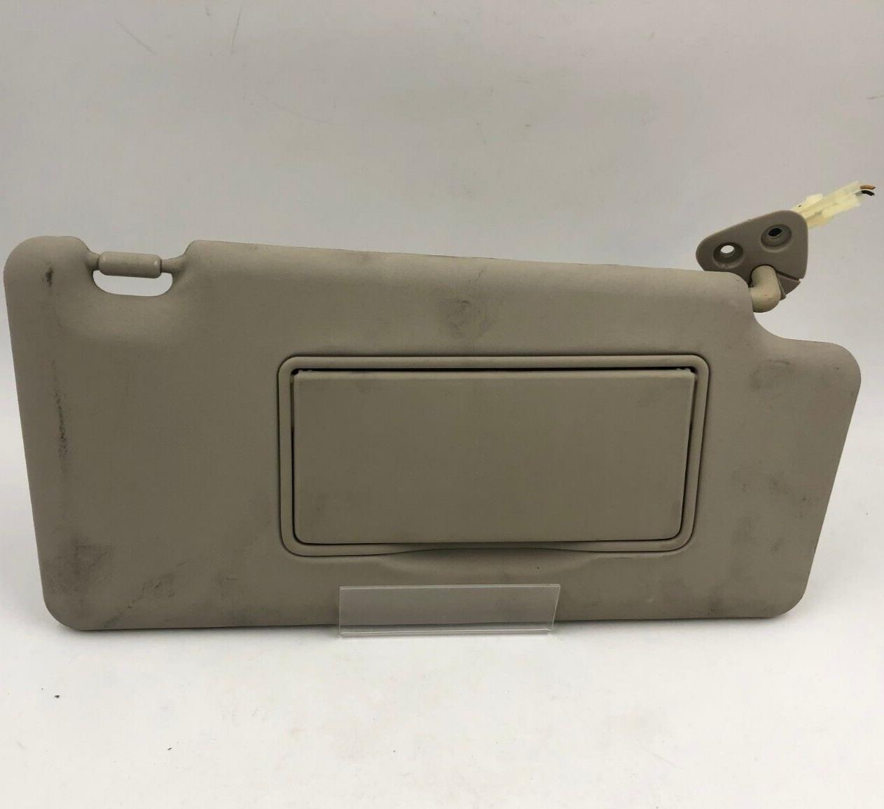 2008-2015 Nissan Rogue Passenger Sunvisor Gray Illumination OEM B03B27026