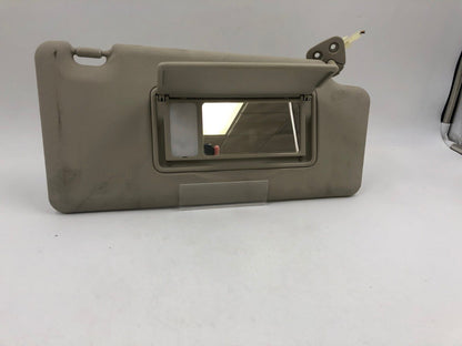 2008-2015 Nissan Rogue Passenger Sunvisor Gray Illumination OEM B03B27026