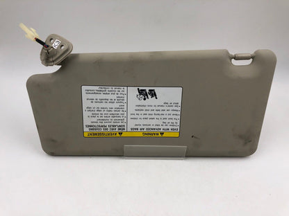 2008-2015 Nissan Rogue Passenger Sunvisor Gray Illumination OEM B03B27026