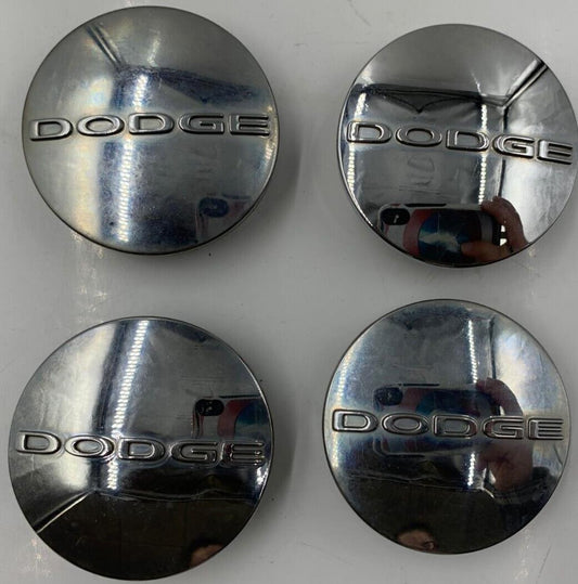 Dodge Rim Wheel Center Cap Set of 4 Chrome 2-3/8 inch OEM G03B28026