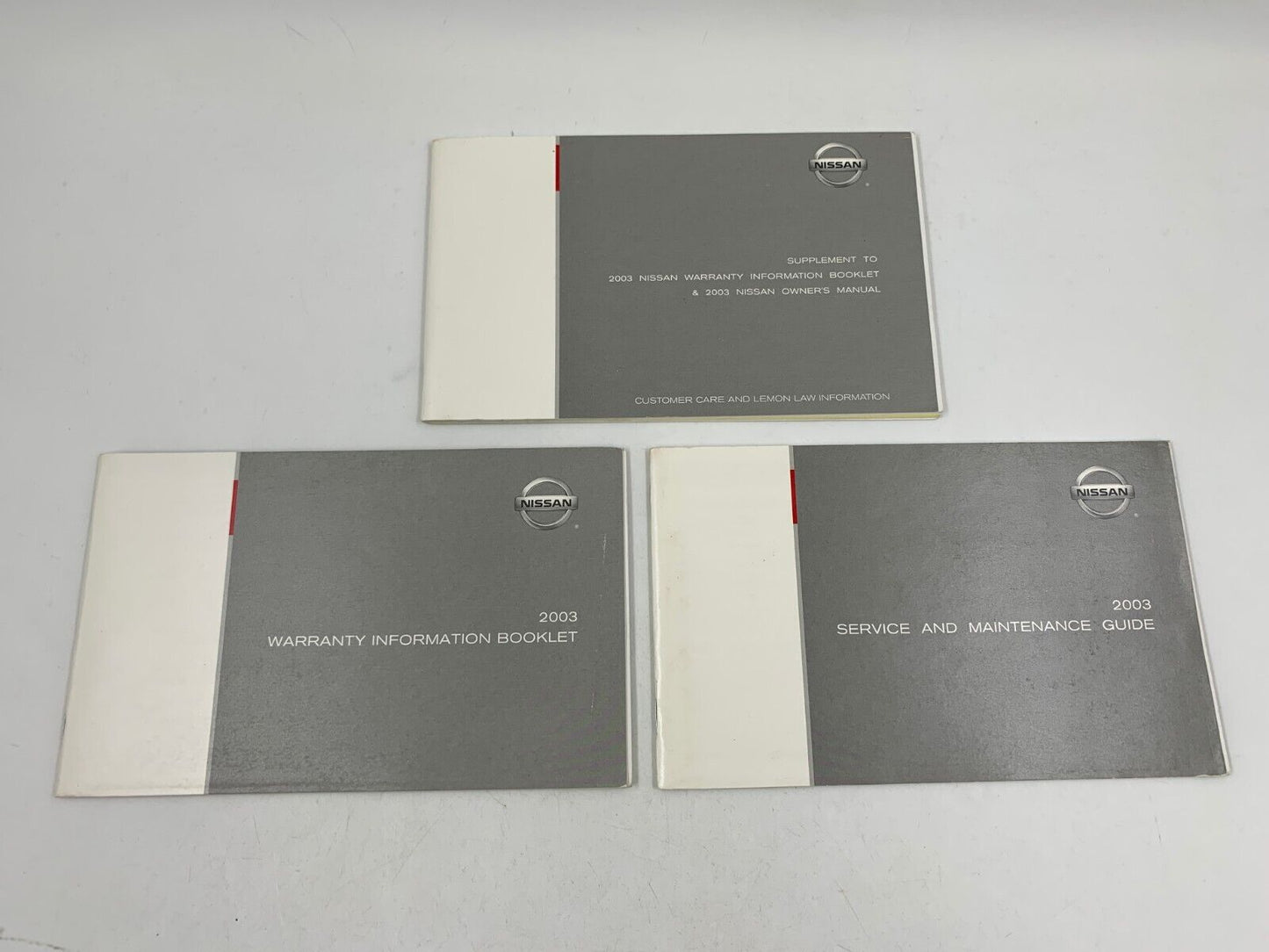 2003 Nissan Murano Owners Manual Handbook Set OEM A04B34024