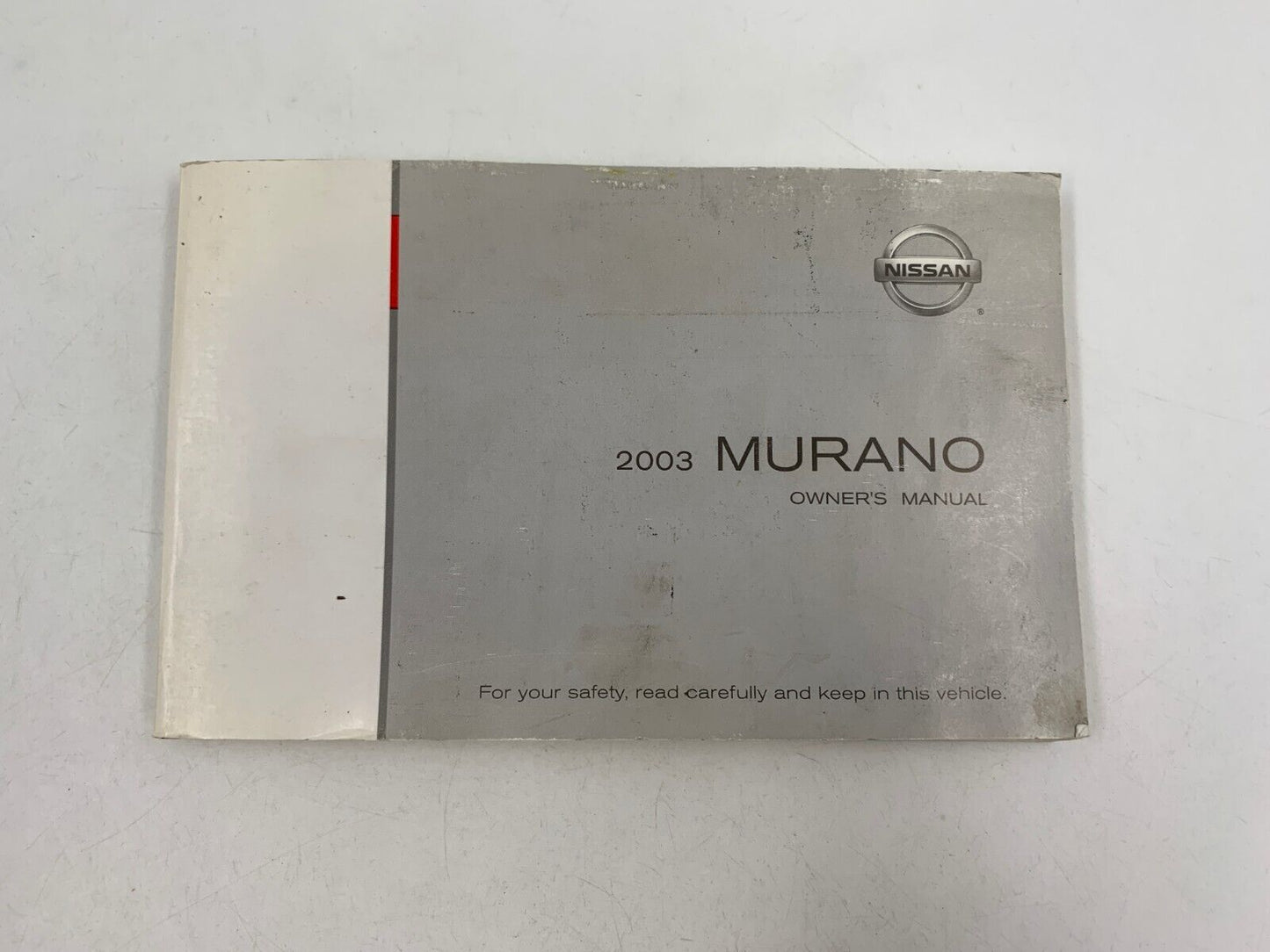 2003 Nissan Murano Owners Manual Handbook Set OEM A04B34024