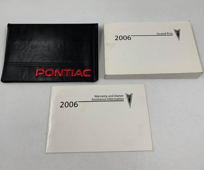 2006 Pontiac Grand Prix Owners Manual Handbook Set with Case OEM B02B41042