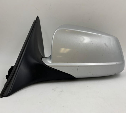 2012-2013 BMW 535i Driver Side View Power Door Mirror Silver OEM B02B07040