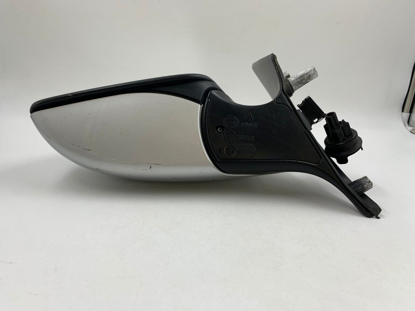 2012-2013 BMW 535i Driver Side View Power Door Mirror Silver OEM B02B07040