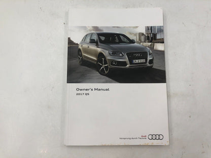 2017 Audi Q5 Owners Manual Handbook Set OEM A01B44026