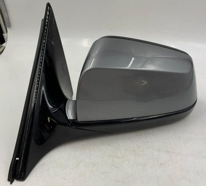 2010-2012 BMW 750i Driver Side View Power Door Mirror Gray OEM B02B04041