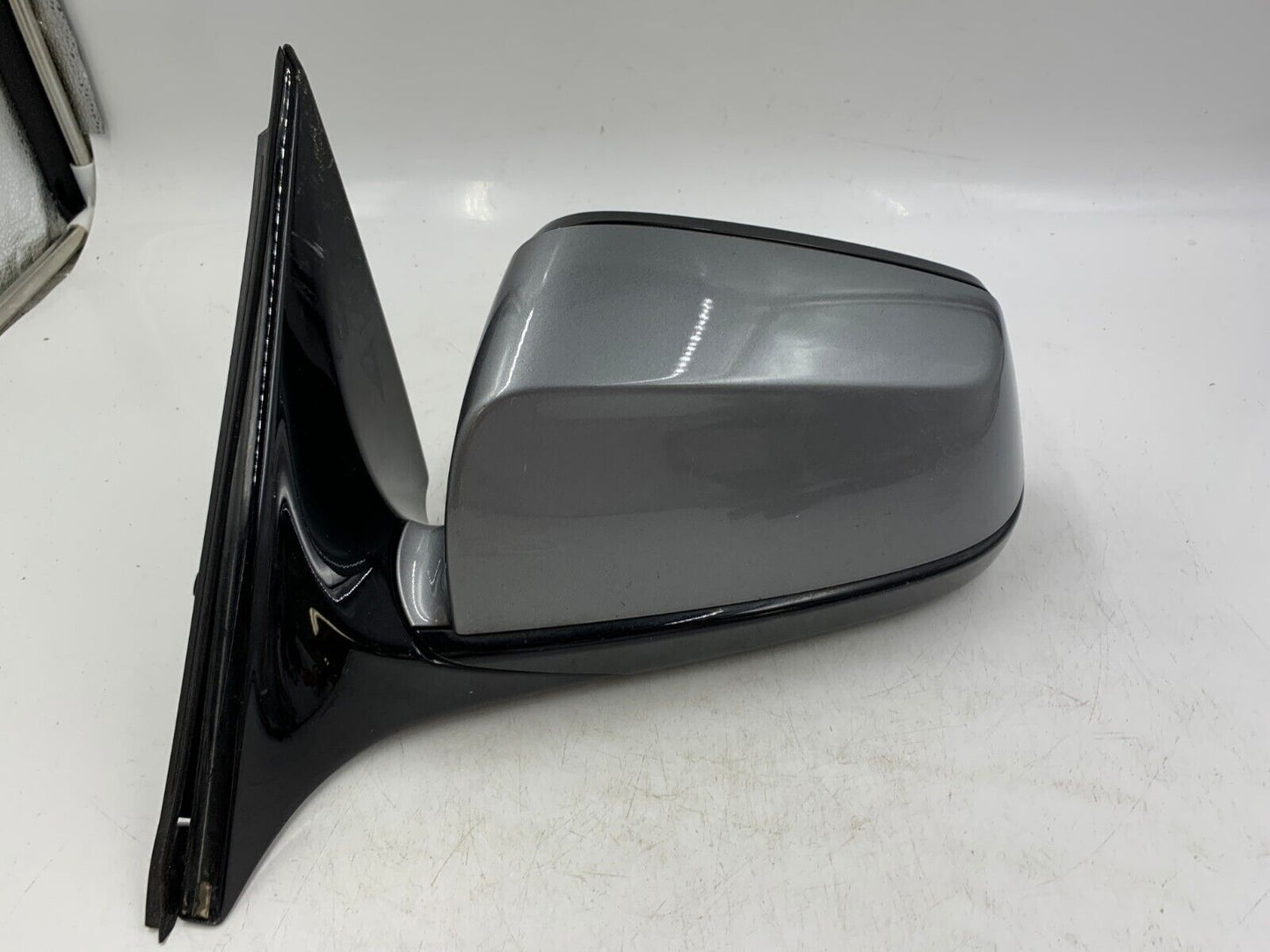 2010-2012 BMW 750i Driver Side View Power Door Mirror Gray OEM B02B04041