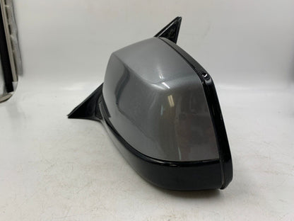 2010-2012 BMW 750i Driver Side View Power Door Mirror Gray OEM B02B04041