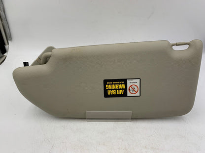 2002-2004 Volvo XC70 Passenger Sun Visor Sunvisor Gray Illuminated OEM B02B04042