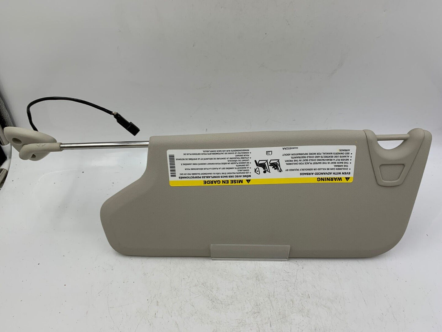 2011-2020 Dodge Journey Passenger Sun Visor Sunvisor Illuminated Gray B03B56031