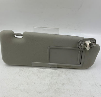 2010-2015 Toyota Prius Passenger Sunvisor Illuminated Gray OEM B03B56032