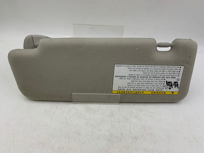 2010-2015 Toyota Prius Passenger Sunvisor Illuminated Gray OEM B03B56032