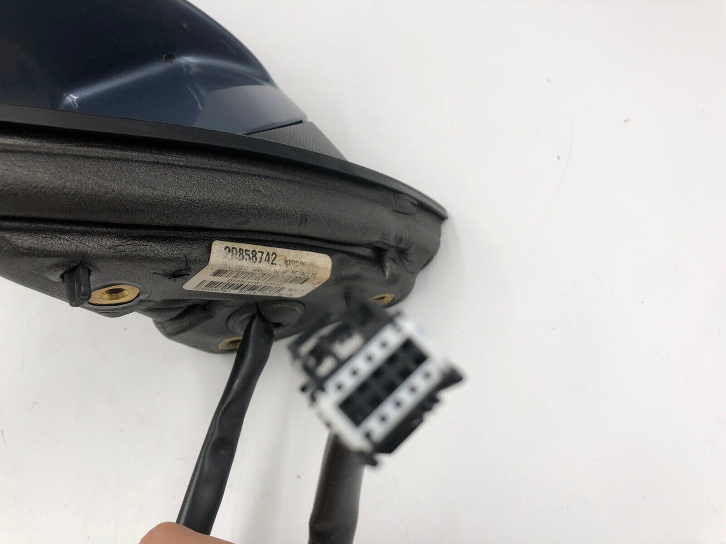 2010-2011 Chevrolet Equinox Driver Side View Power Door Mirror Blue C01B20035