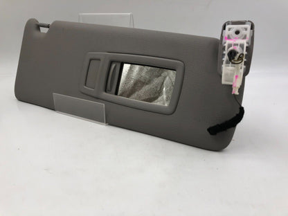 2012-2018 BMW 328i Passenger Sun Visor Sunvisor Gray Illumination OEM B01B22067