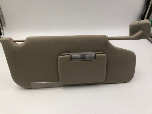 2011-2015 Lincoln MKX Passenger Sun Visor Sunvisor Beige Illuminated B01B52003