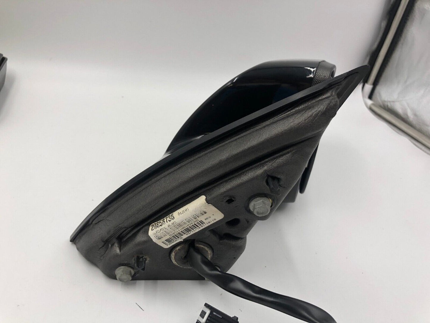 2010-2011 Chevrolet Equinox Passenger Side Power Door Mirror Black OEM B04B13036