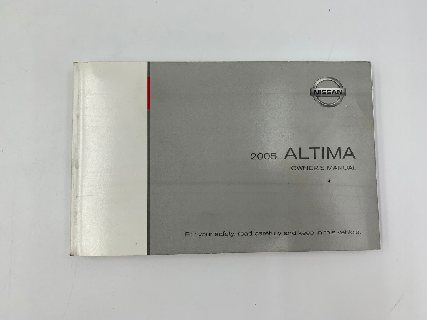 2005 Nissan Altima Owners Manual Handbook Set with Case OEM B04B33040