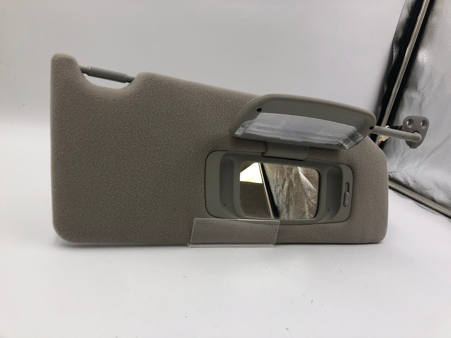 2005-2012 Toyota Avalon Passenger Sun Visor Sunvisor Gray Illuminated C01B52024