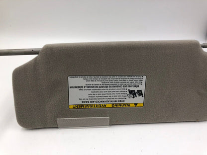 2005-2012 Toyota Avalon Passenger Sun Visor Sunvisor Gray Illuminated C01B52024