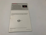 2006 Nissan Altima Owners Manual Handbook Set with Case OEM B04B33028