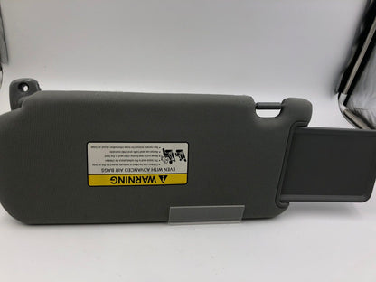 2011-2015 Kia Sorento Passenger Sun Visor Sunvisor Gray OEM C01B32027