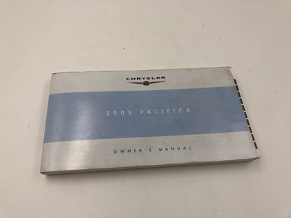 2005 Chrysler Pacifica Owners Manual Handbook with Case OEM C01B32028