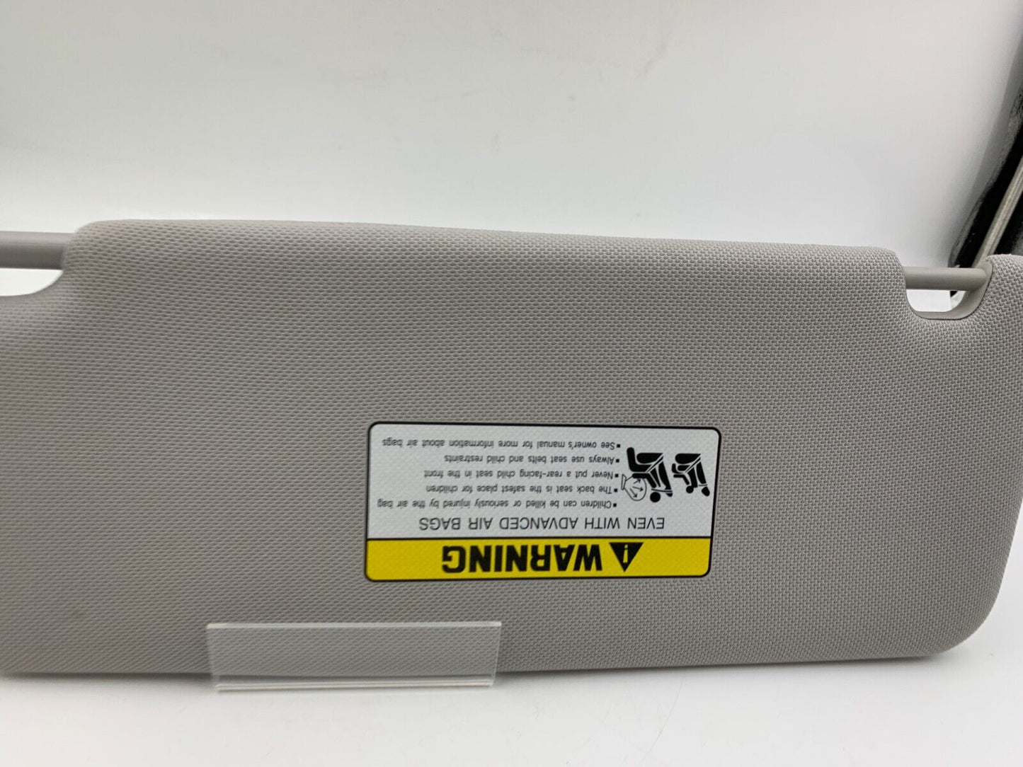 2015-2019 Hyundai Sonata Passenger Sun Visor Sunvisor Gray OEM D04B42049