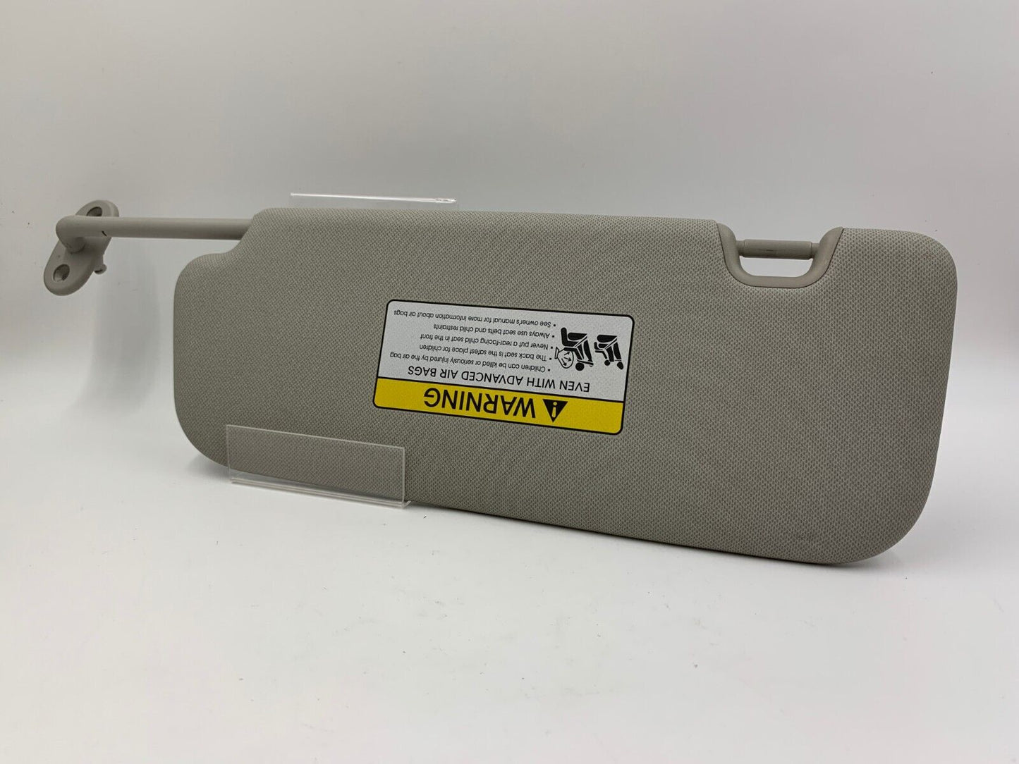 2014-2016 Kia Forte Passenger Sun Visor Sunvisor Gray OEM C01B49053