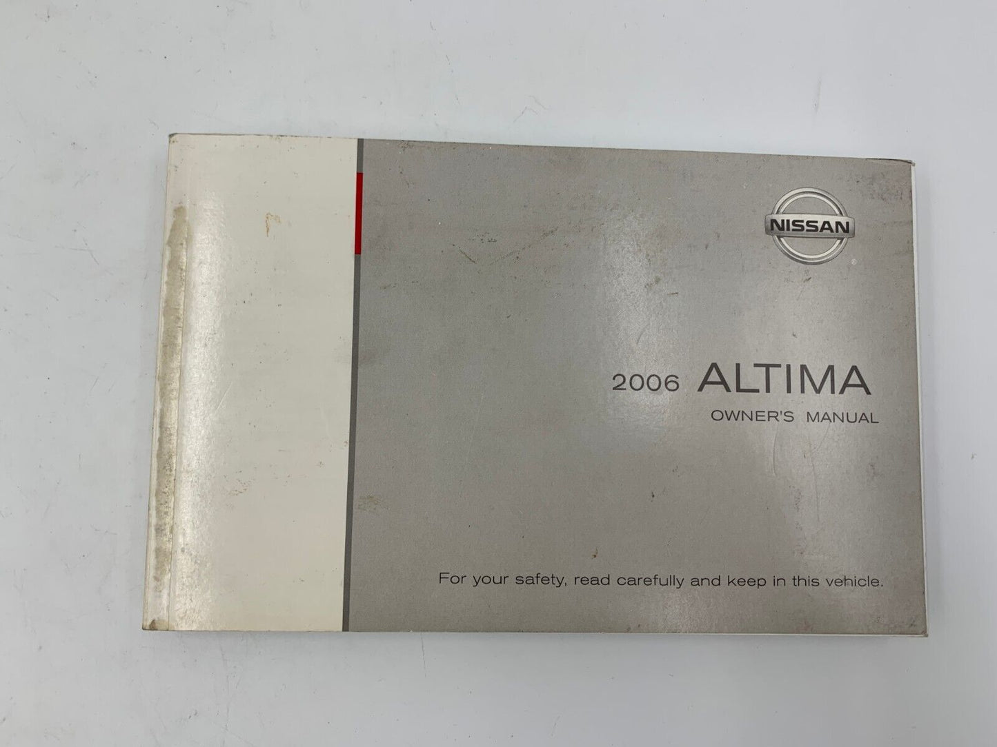 2006 Nissan Altima Owners Manual Handbook Set with Case OEM C02B40025