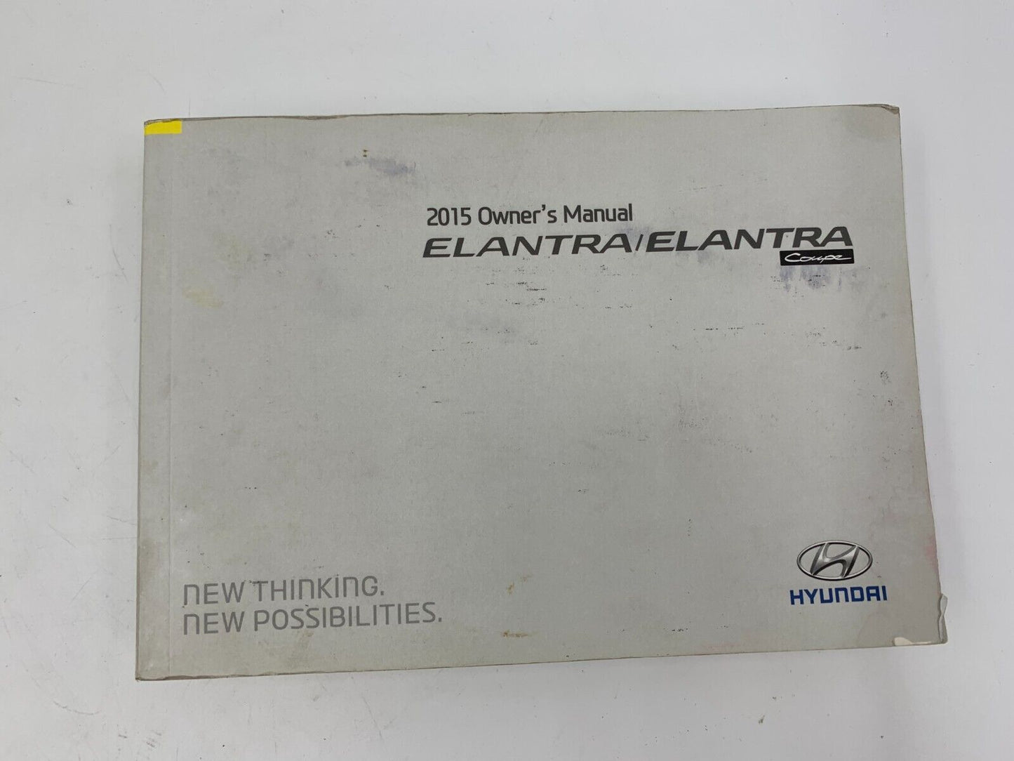 2015 Hyundai Elantra Elantra Coupe Owners Manual Handbook OEM D01B26025