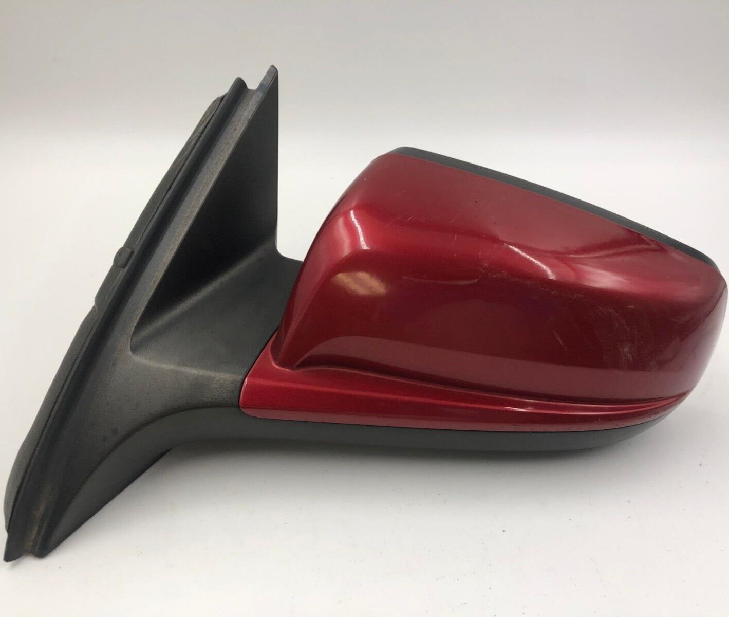 2013 Chevrolet Malibu Driver Side View Power Door Mirror Red OEM C03B51002