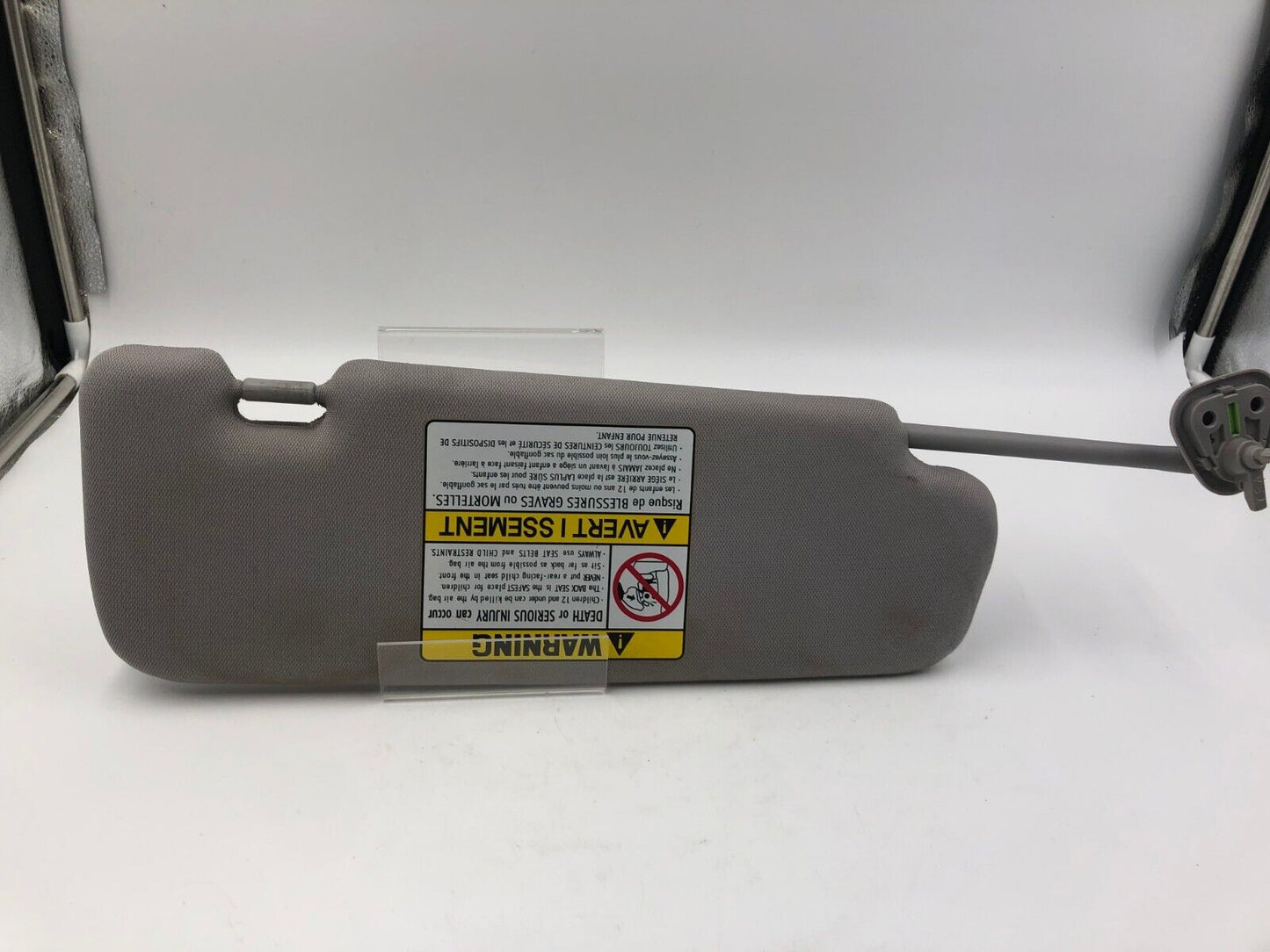 2011-2014 Hyundai Sonata Driver Sun Visor Sunvisor Gray Illuminated C04B56026