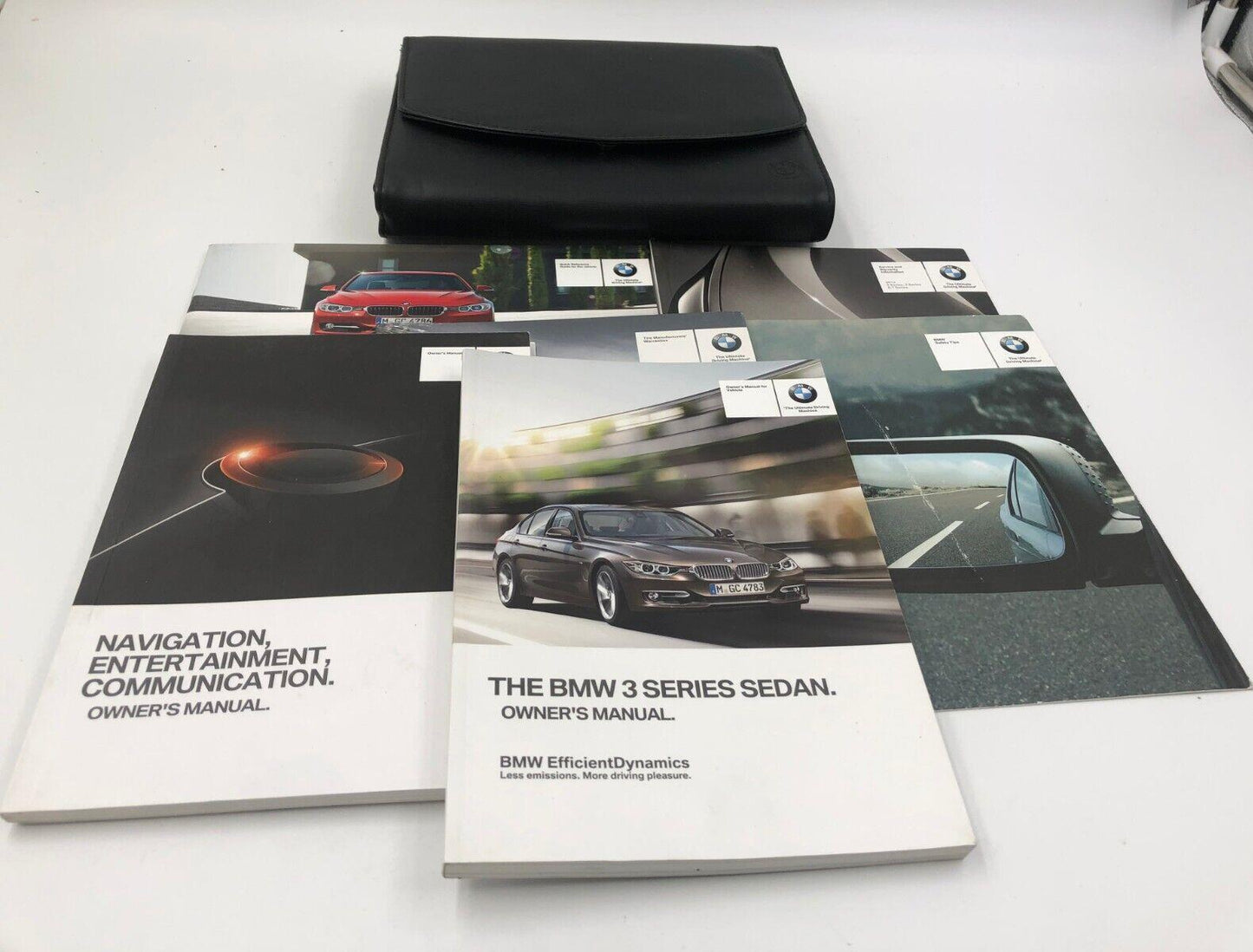 2014 BMW 3 Series Owners Manual Handbook Set with Case OEM C03B52056