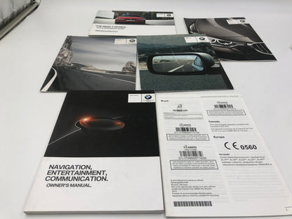 2014 BMW 3 Series Owners Manual Handbook Set with Case OEM C03B52056