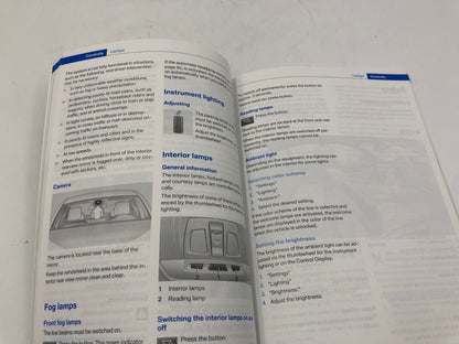 2014 BMW 3 Series Owners Manual Handbook Set with Case OEM C03B52056